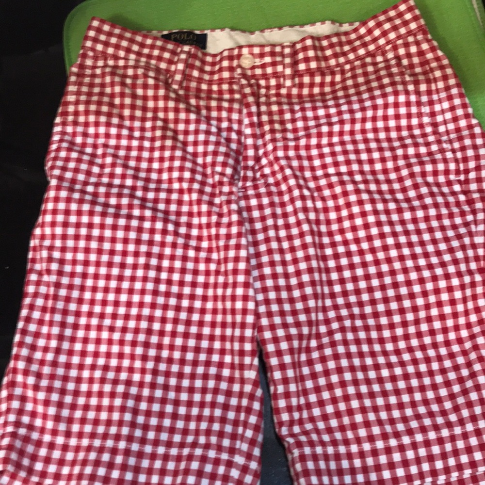 Polo khaki shorts